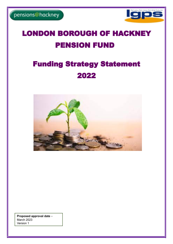 Icon for Funding Strategy Statement document