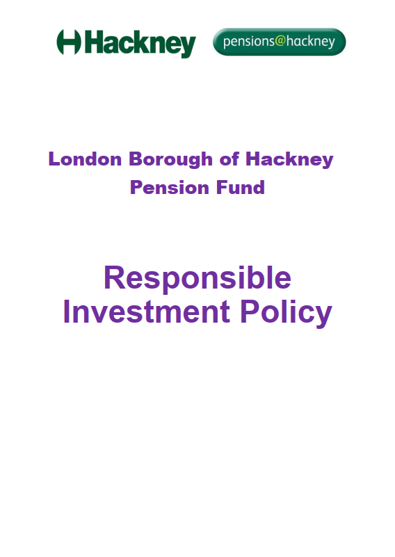 Icon for Responsible Investment Policy document