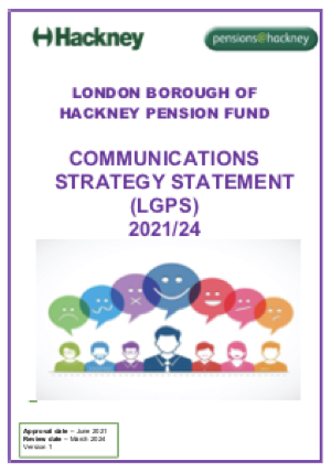 Icon for Communication Strategy Statement 2021 to 2024 document
