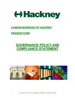 Icon for Governance Policy and Compliance Statement - September 2008 document