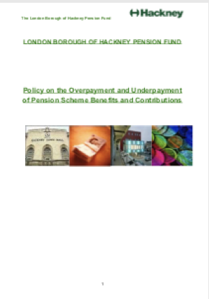 Icon for Over/underpayments policy document