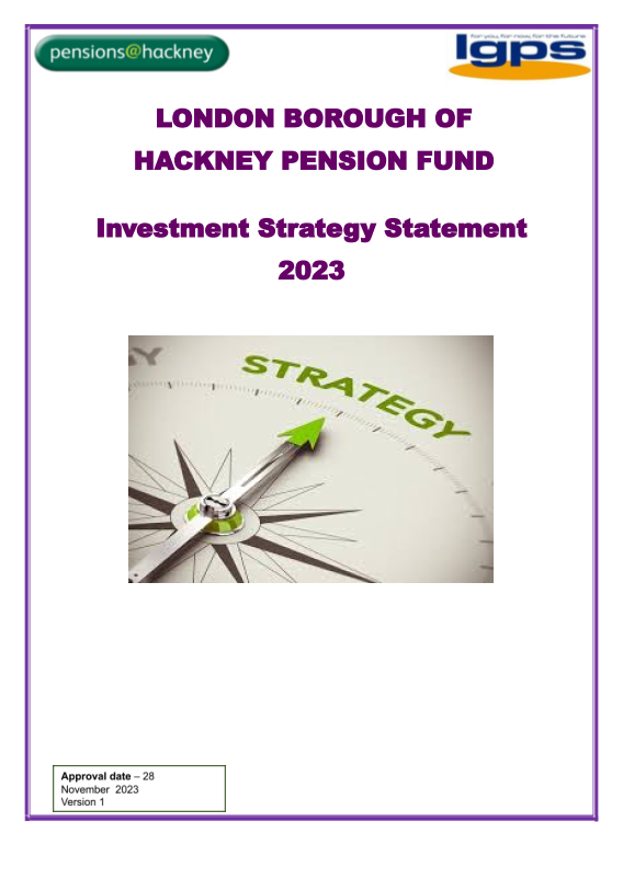 Icon for Investment Strategy Statement 2023 document