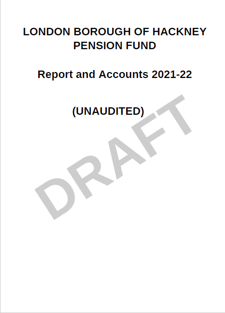 Icon for Pension Fund Accounts 2021-22 document